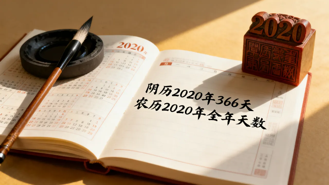 阴历2020年有多少天,农历2020年全年天数查询 阴历2020年有多少天,农历2020年全年天数查询