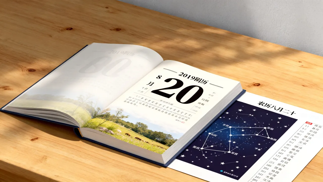 2019阴历8月20是阳历几号，农历八月二十是什么星座？
