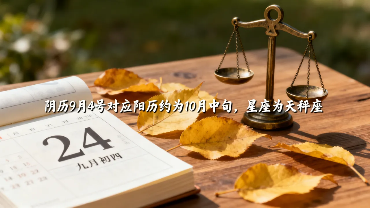 阴历9月4号是什么星座,农历九月初四出生的人星座查询 阴历9月4号是什么星座,农历九月初四出生的人星座查询