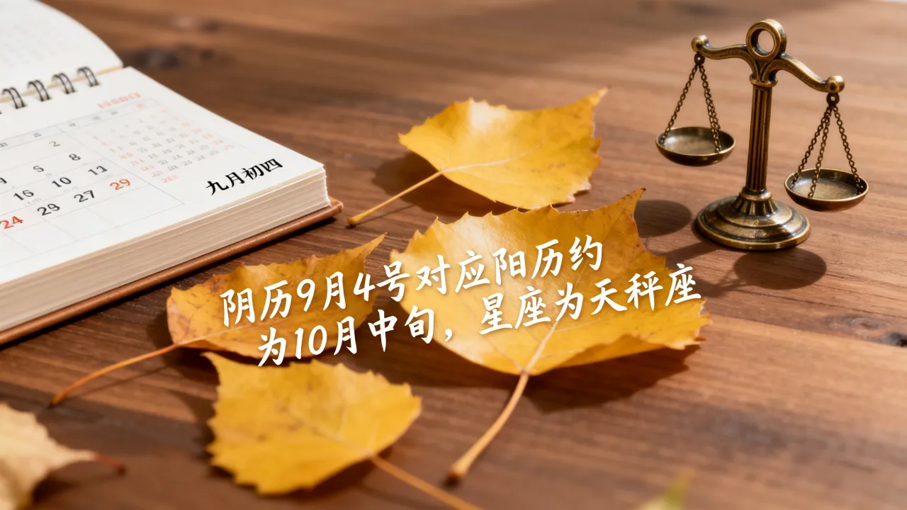 阴历9月4号是什么星座,农历九月初四出生的人星座查询 阴历9月4号是什么星座,农历九月初四出生的人星座查询