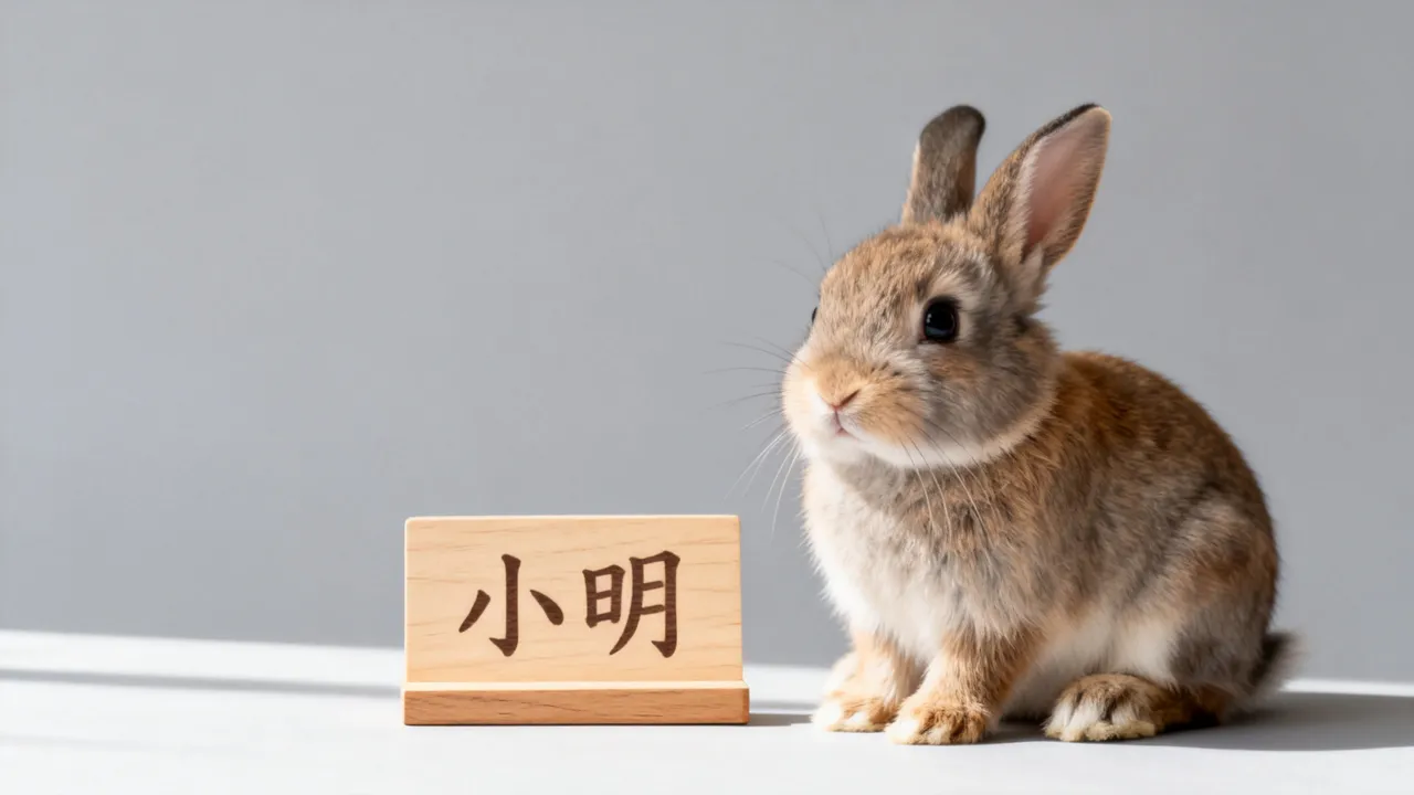 兔宝宝起名小明怎么样，兔宝宝叫小明好吗