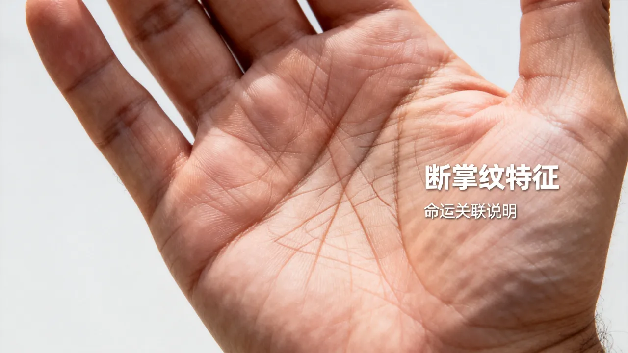 男人断掌纹的命运究竟如何,断掌纹的男人命硬吗 男人断掌纹的命运究竟如何,断掌纹的男人命硬吗