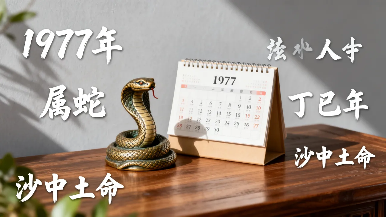 1977年出生属什么属相?农历1977年属蛇是什么命 1977年出生属什么属相?农历1977年属蛇是什么命