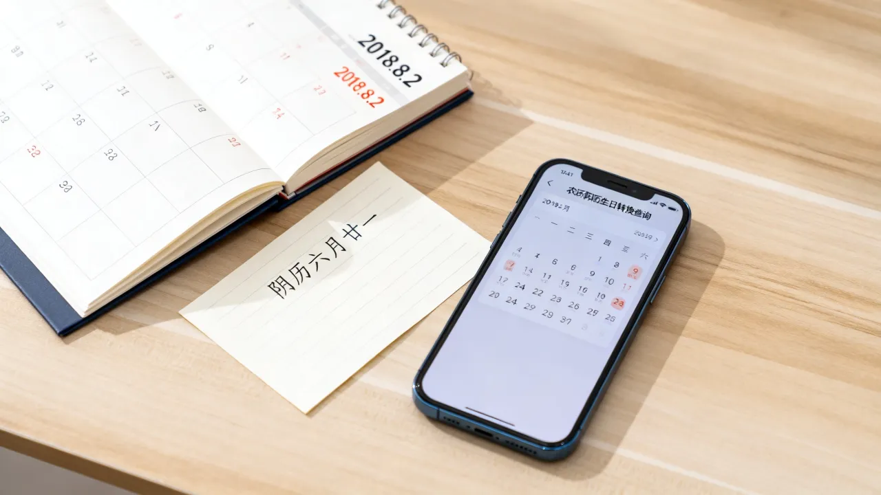 2018.8.2日是阴历几月几号，农历阳历生日转换查询