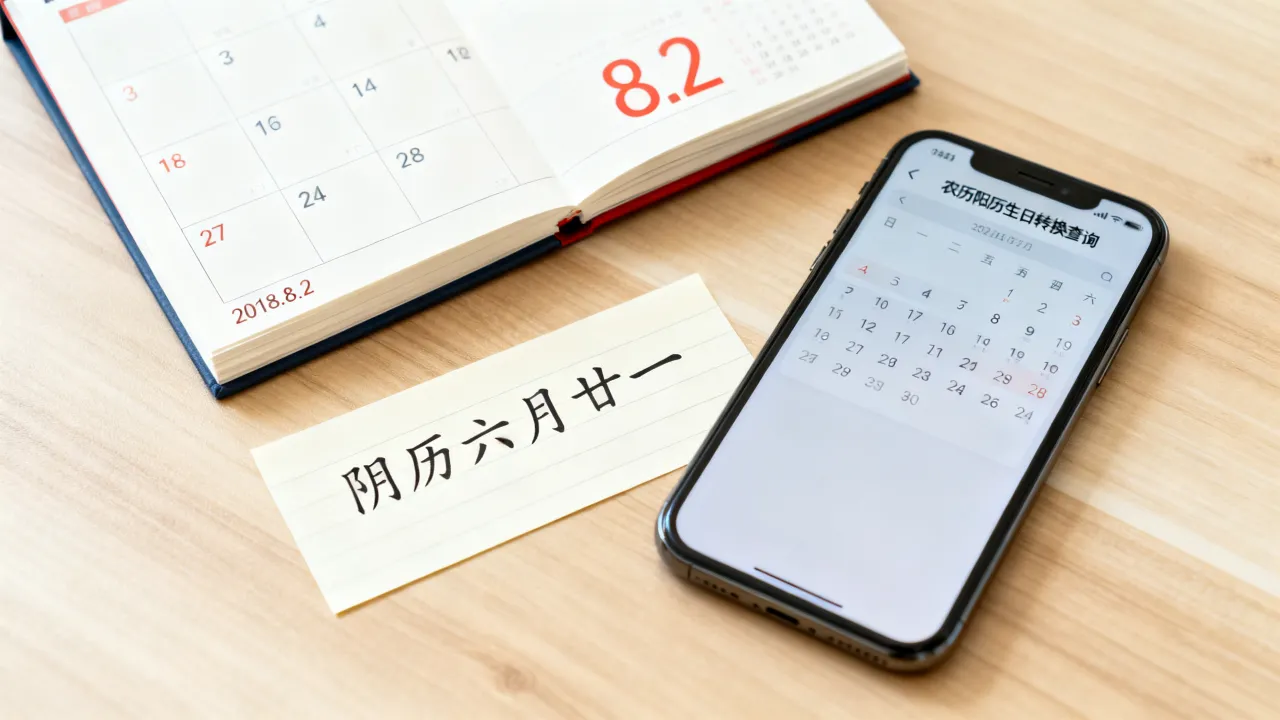 2018.8.2日是阴历几月几号,农历阳历生日转换查询 2018.8.2日是阴历几月几号,农历阳历生日转换查询