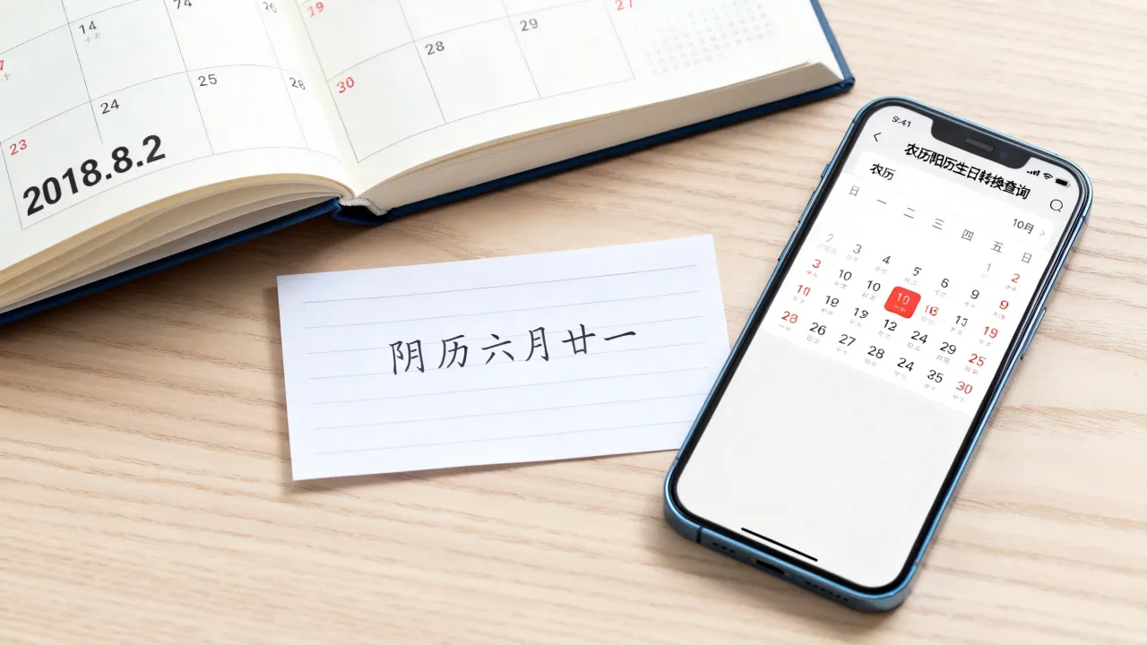 2018.8.2日是阴历几月几号,农历阳历生日转换查询 2018.8.2日是阴历几月几号,农历阳历生日转换查询