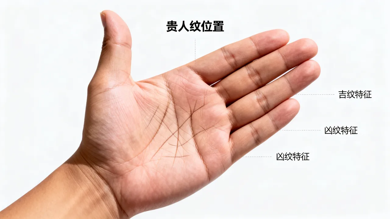 贵人纹怎么看吉凶,手相贵人纹吉凶图解怎么看? 贵人纹怎么看吉凶,手相贵人纹吉凶图解怎么看?