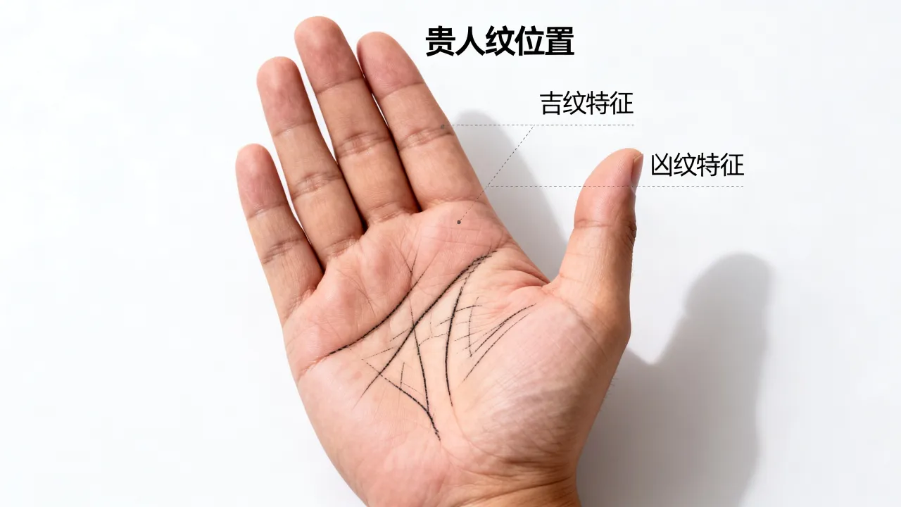 贵人纹怎么看吉凶,手相贵人纹吉凶图解怎么看? 贵人纹怎么看吉凶,手相贵人纹吉凶图解怎么看?