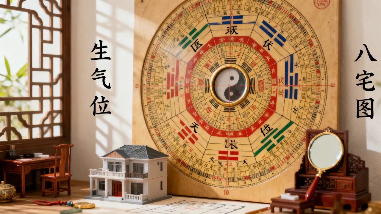 怎么看八宅图方位吉凶,八宅风水如何判断房屋吉凶位置 怎么看八宅图方位吉凶,八宅风水如何判断房屋吉凶位置
