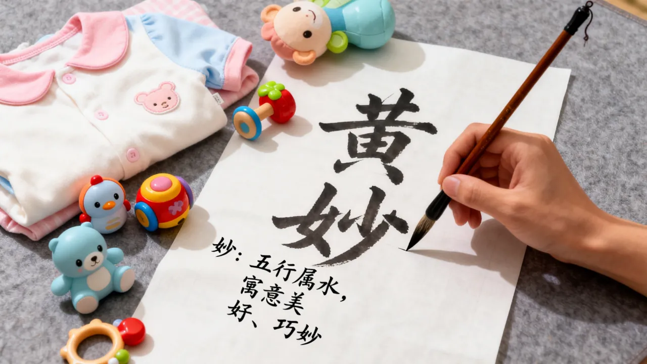 宝宝起名黄妙什么好听,黄妙名字的寓意和五行是什么? 宝宝起名黄妙什么好听,黄妙名字的寓意和五行是什么?