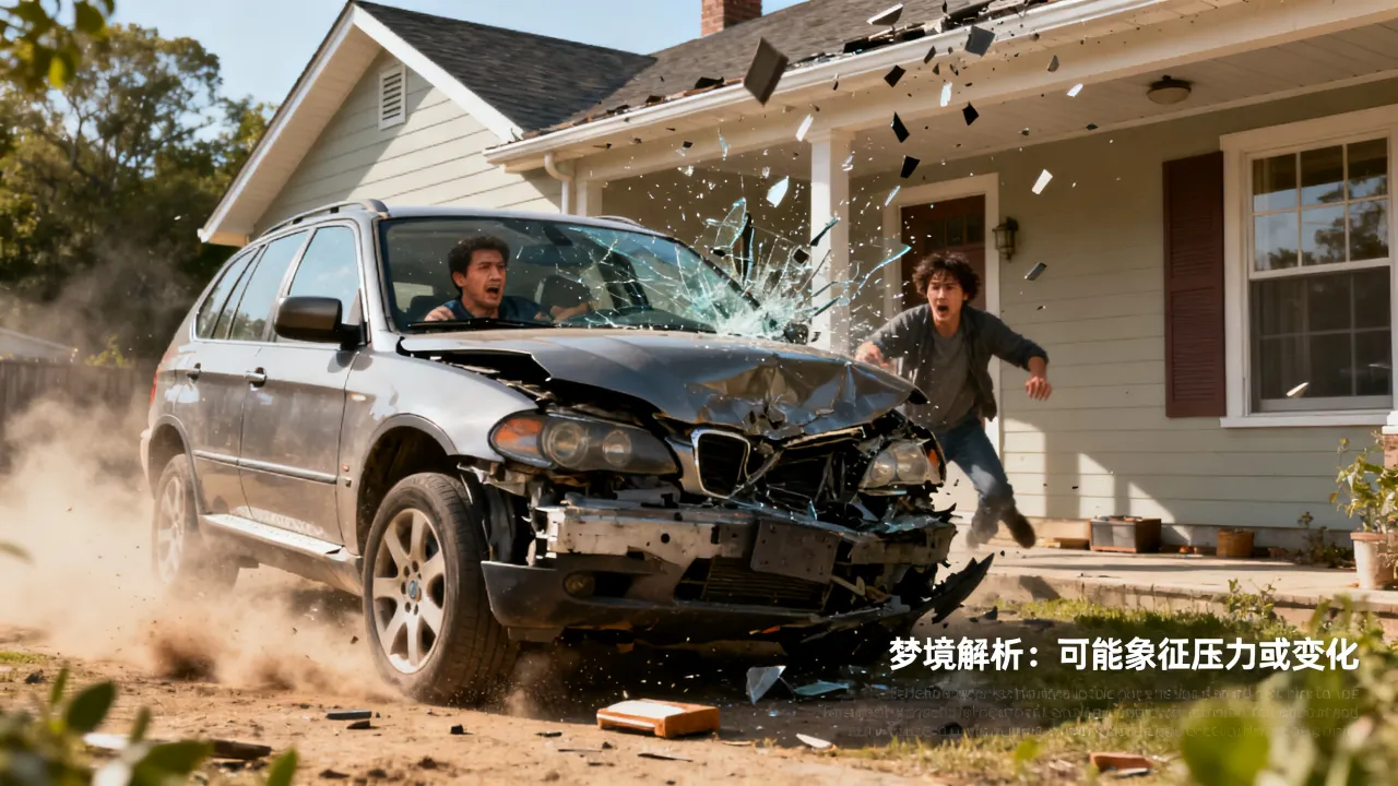 梦见开车撞房子好不好,梦见开车撞房子是什么预兆 梦见开车撞房子好不好,梦见开车撞房子是什么预兆