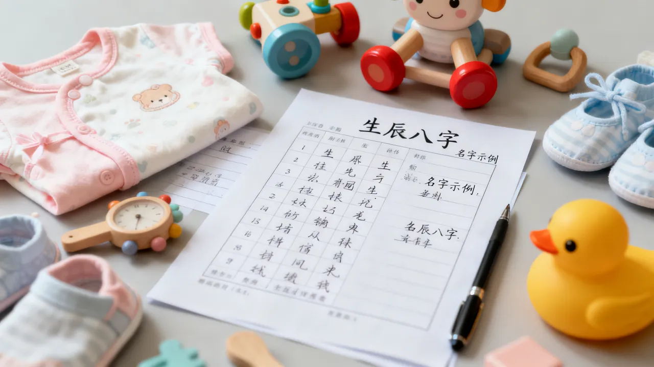 怎么为宝宝起名字？如何根据生辰八字取个好听的名字？