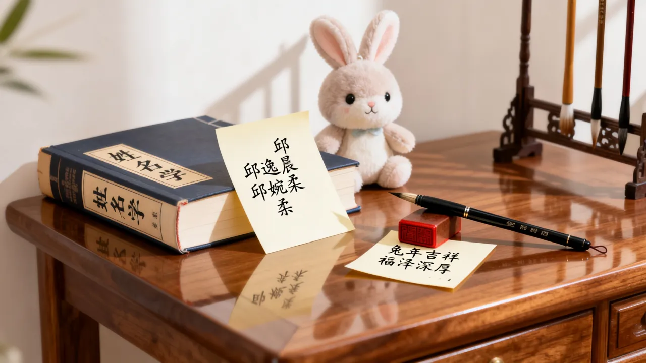 兔宝宝邱氏起名怎么样,邱姓属兔男孩女孩取名大全 兔宝宝邱氏起名怎么样,邱姓属兔男孩女孩取名大全