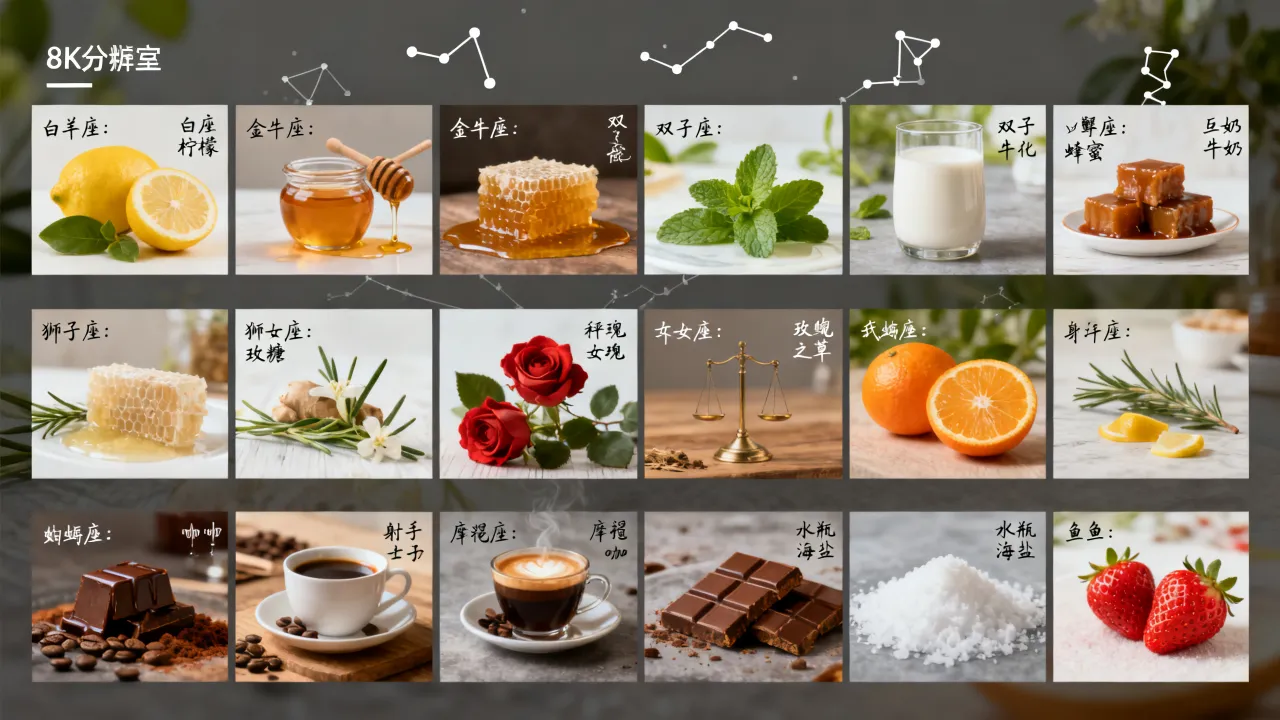 十二星座什么味？十二星座各是什么味道的人，快来对号入座