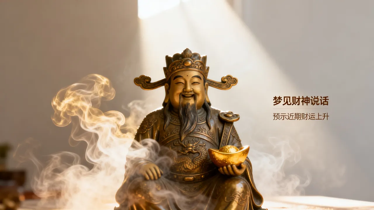 梦到了财神说话是什么意思?梦见财神开口说话预示什么财运 梦到了财神说话是什么意思?梦见财神开口说话预示什么财运