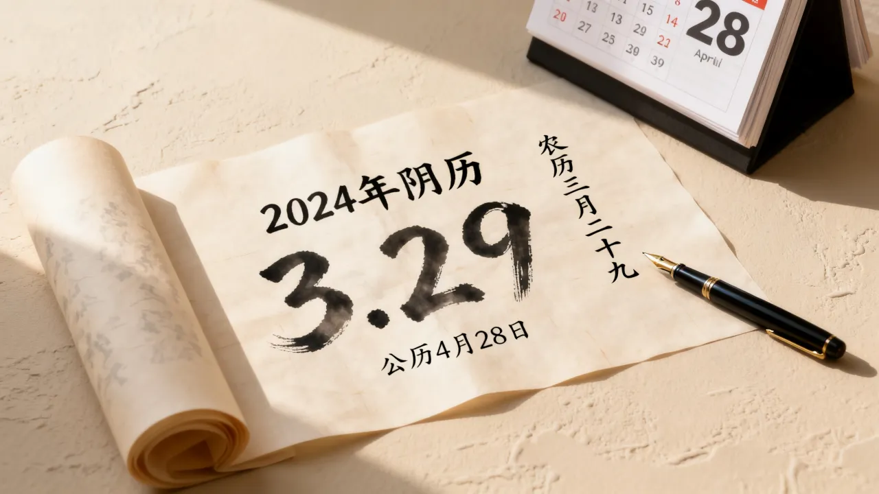今年的阴历3.29是哪一天,农历三月二十九是几号 今年的阴历3.29是哪一天,农历三月二十九是几号