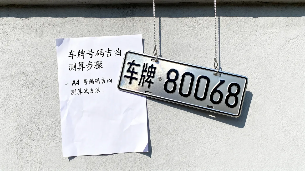 车牌号码吉凶怎么测,测车牌号吉凶最准的方法是什么 车牌号码吉凶怎么测,测车牌号吉凶最准的方法是什么