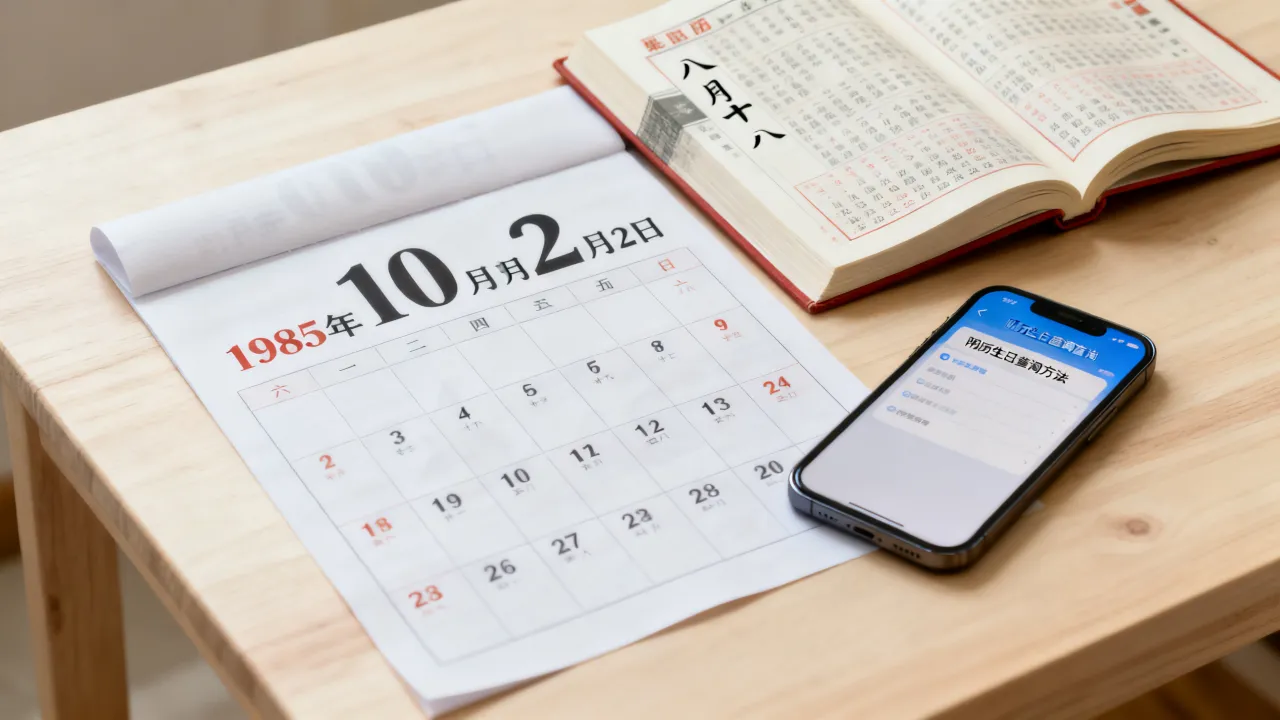 1985年10月2日阴历是几月几号?阴历生日怎么查 1985年10月2日阴历是几月几号?阴历生日怎么查