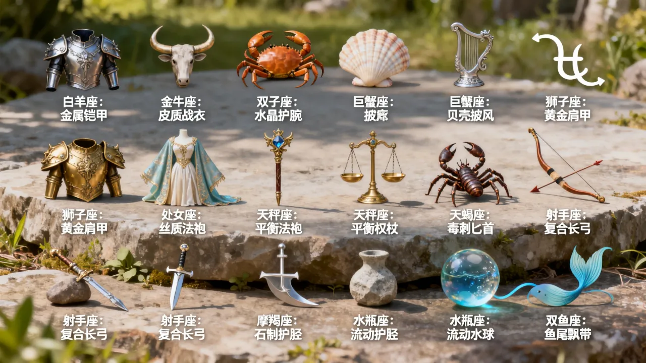 十二星座的魔装分别是什么,哪个星座的魔装最强 十二星座的魔装分别是什么,哪个星座的魔装最强