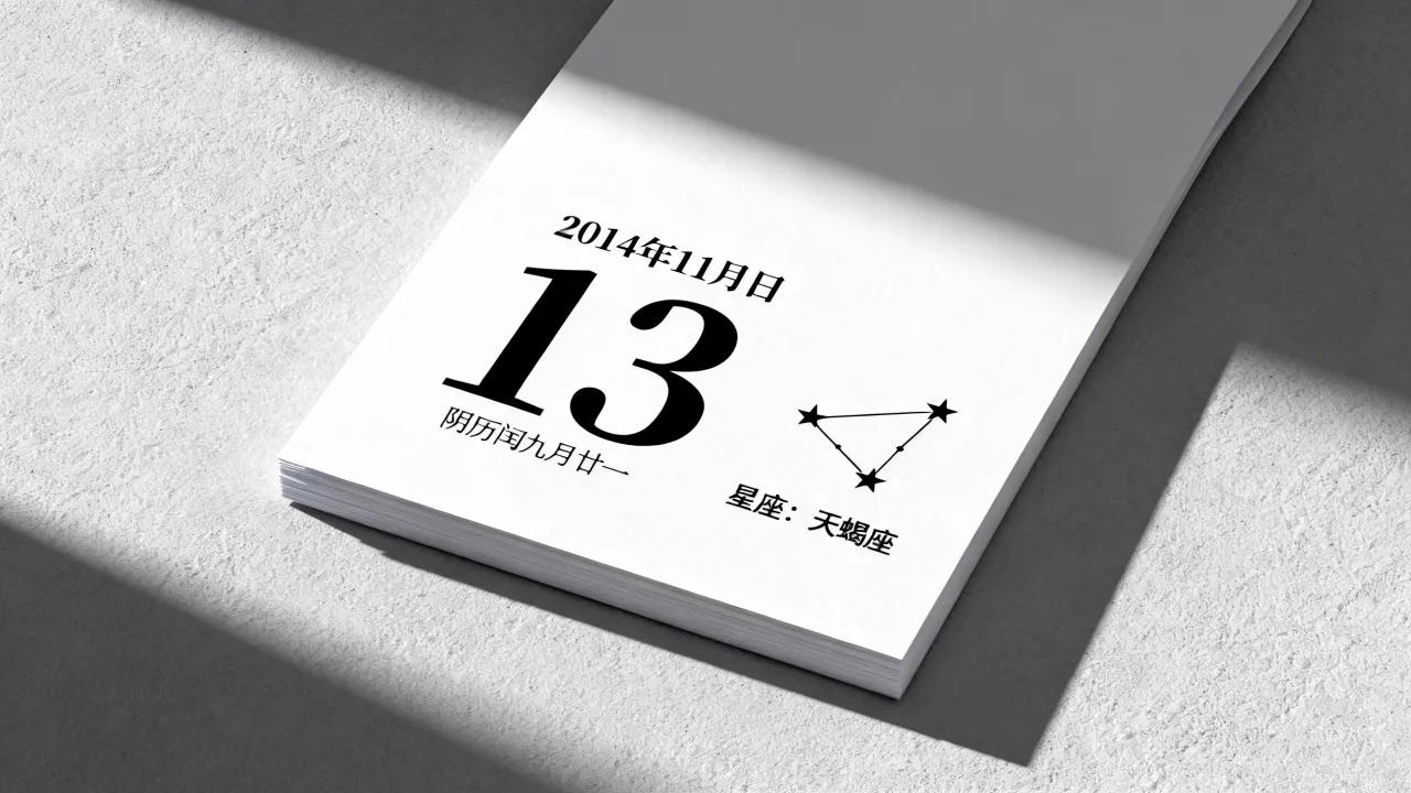 20141113阴历是几月几号?农历闰九月廿一是什么星座 20141113阴历是几月几号?农历闰九月廿一是什么星座