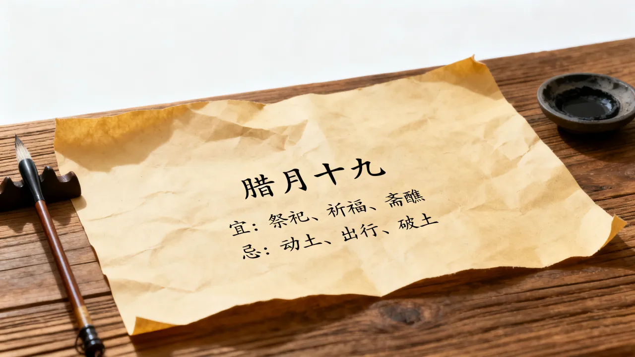 阴历腊月十九黄历吉凶如何?腊月十九老黄历宜忌查询 阴历腊月十九黄历吉凶如何?腊月十九老黄历宜忌查询