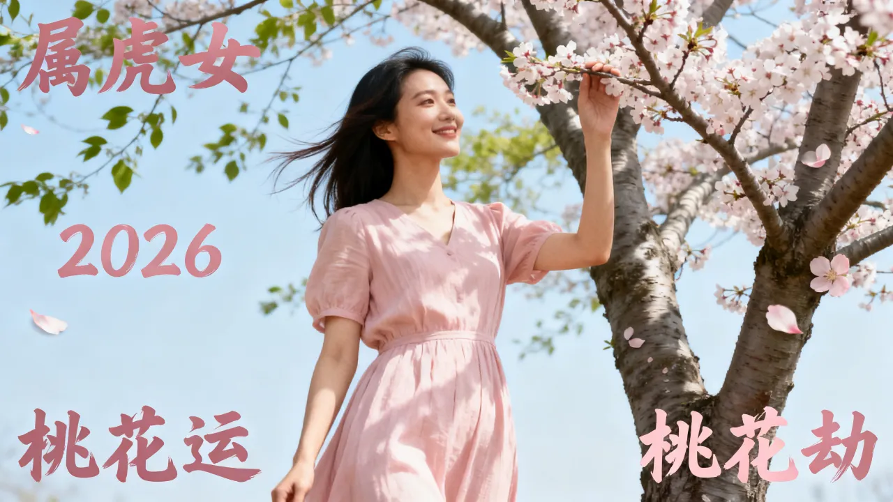 属虎女2026桃花运如何?属虎女2026桃花劫属相是什么? 属虎女2026桃花运如何?属虎女2026桃花劫属相是什么?