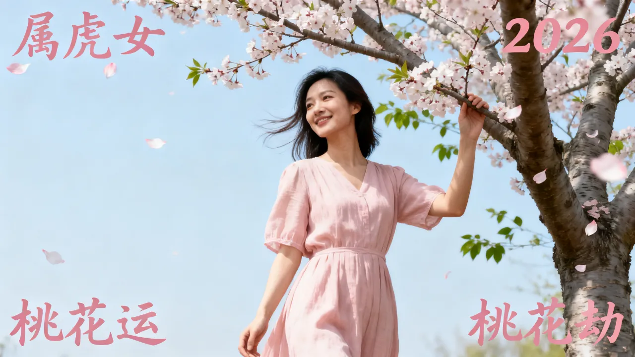 属虎女2026桃花运如何?属虎女2026桃花劫属相是什么? 属虎女2026桃花运如何?属虎女2026桃花劫属相是什么?