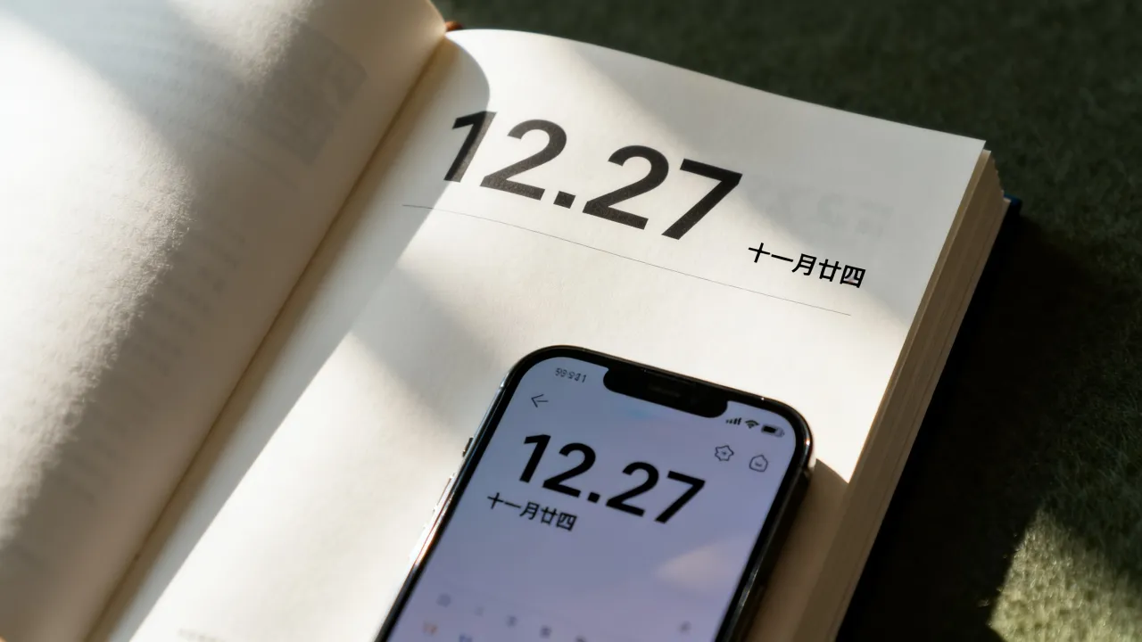 12.27阴历是多少，12月27日是农历几月几日？
