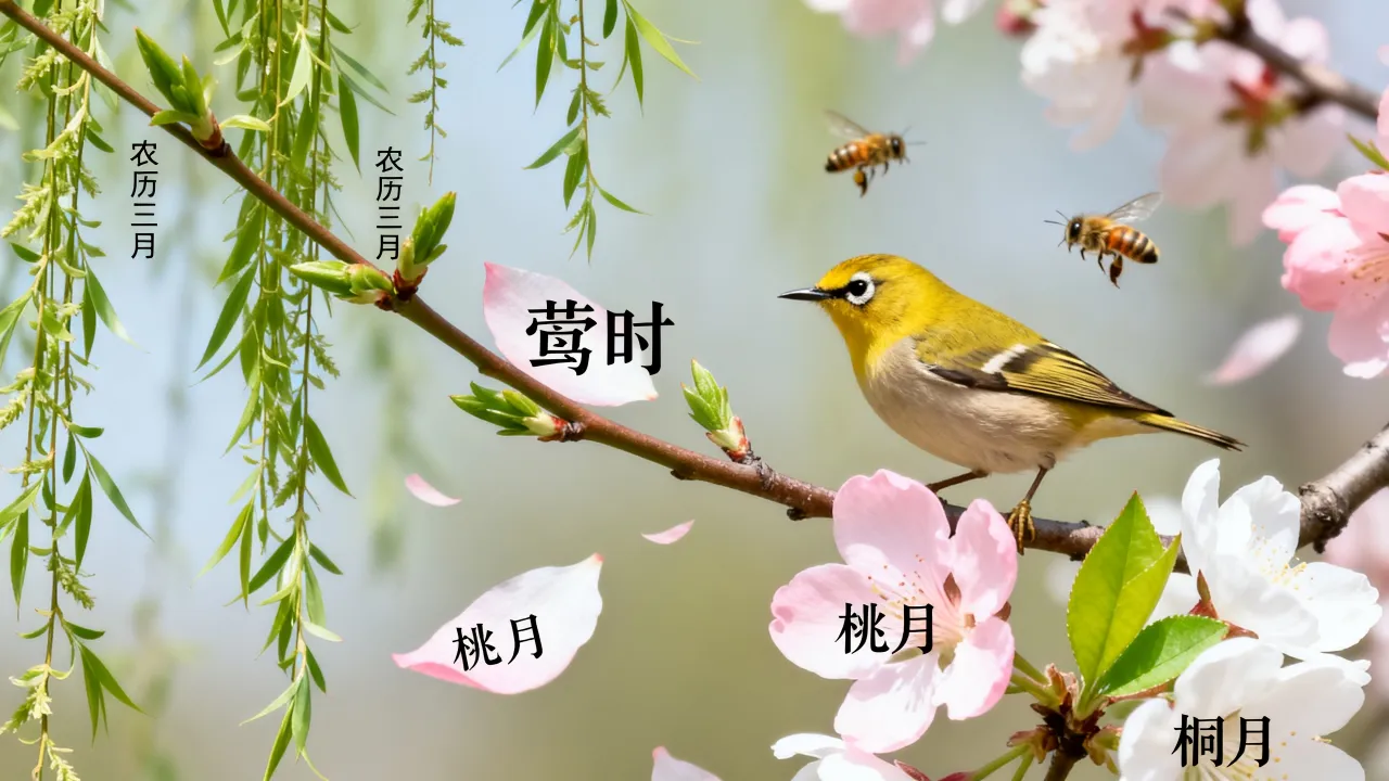 莺时是阴历几月,农历三月别称是什么 莺时是阴历几月,农历三月别称是什么