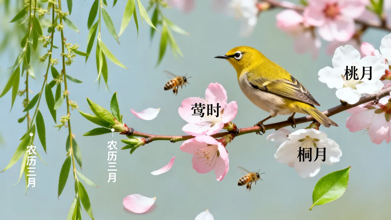 莺时是阴历几月,农历三月别称是什么 莺时是阴历几月,农历三月别称是什么
