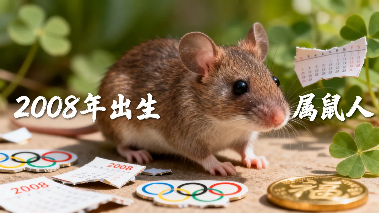 2008年出生的命运如何，属鼠人一生运势怎么样？