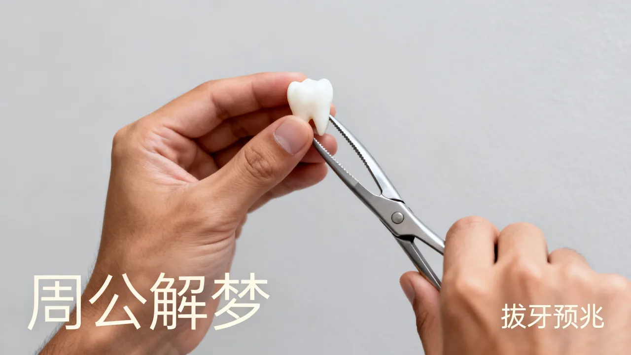 梦见拔别人的牙有什么意义吗，周公解梦拔牙预兆什么