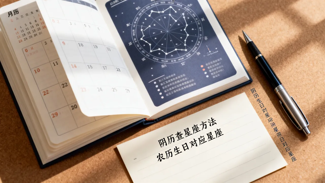 阴历怎么查星座最准确，农历生日怎么算星座