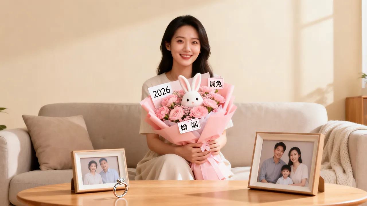 属兔女2026年婚姻运势如何,属兔人2026婚姻感情运势好吗? 属兔女2026年婚姻运势如何,属兔人2026婚姻感情运势好吗?