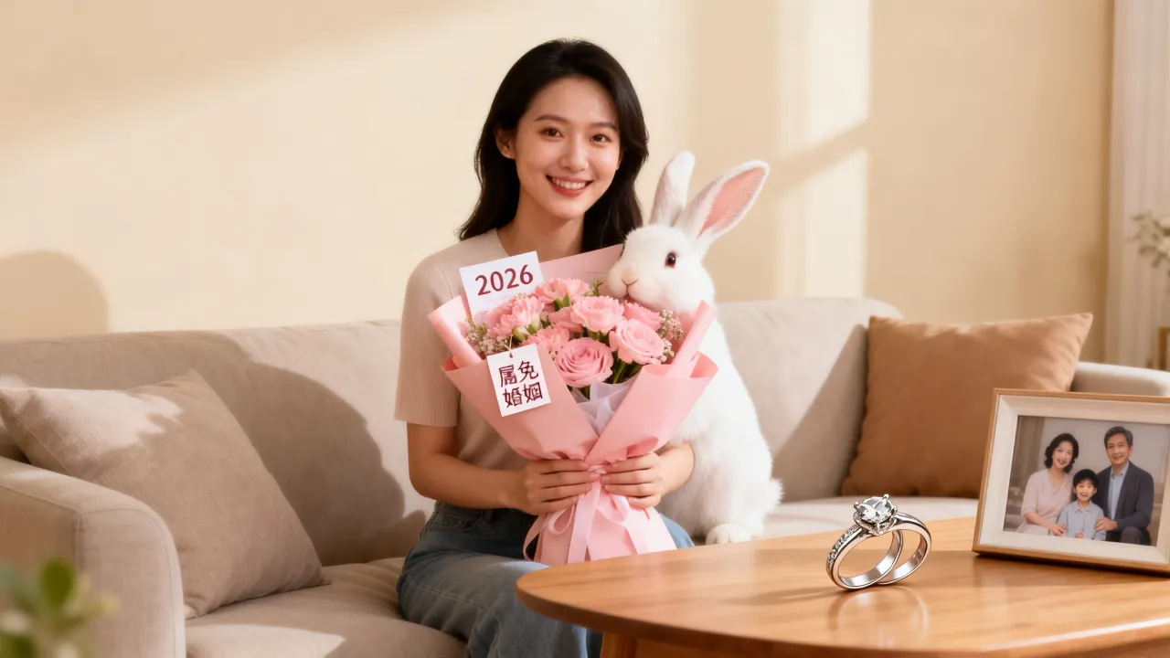 属兔女2026年婚姻运势如何,属兔人2026婚姻感情运势好吗? 属兔女2026年婚姻运势如何,属兔人2026婚姻感情运势好吗?