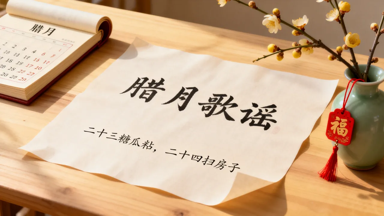 阴历12月歌是什么,腊月歌谣大全有哪些内容 阴历12月歌是什么,腊月歌谣大全有哪些内容