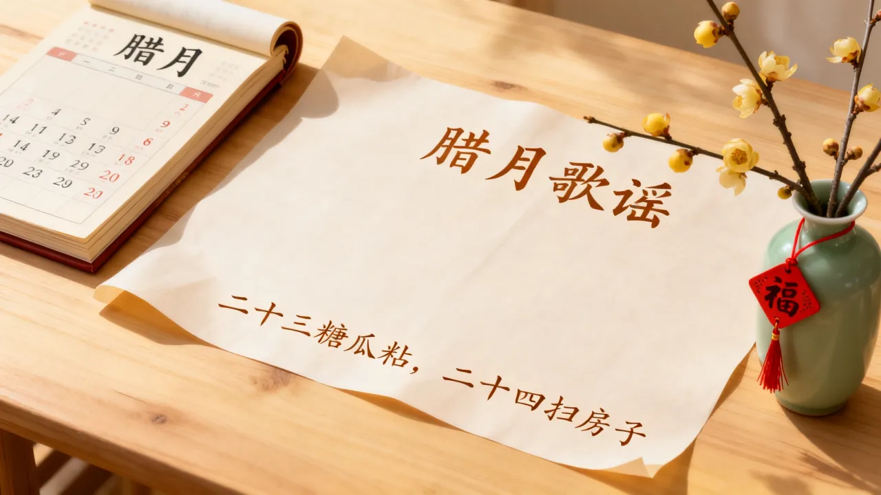 阴历12月歌是什么,腊月歌谣大全有哪些内容 阴历12月歌是什么,腊月歌谣大全有哪些内容