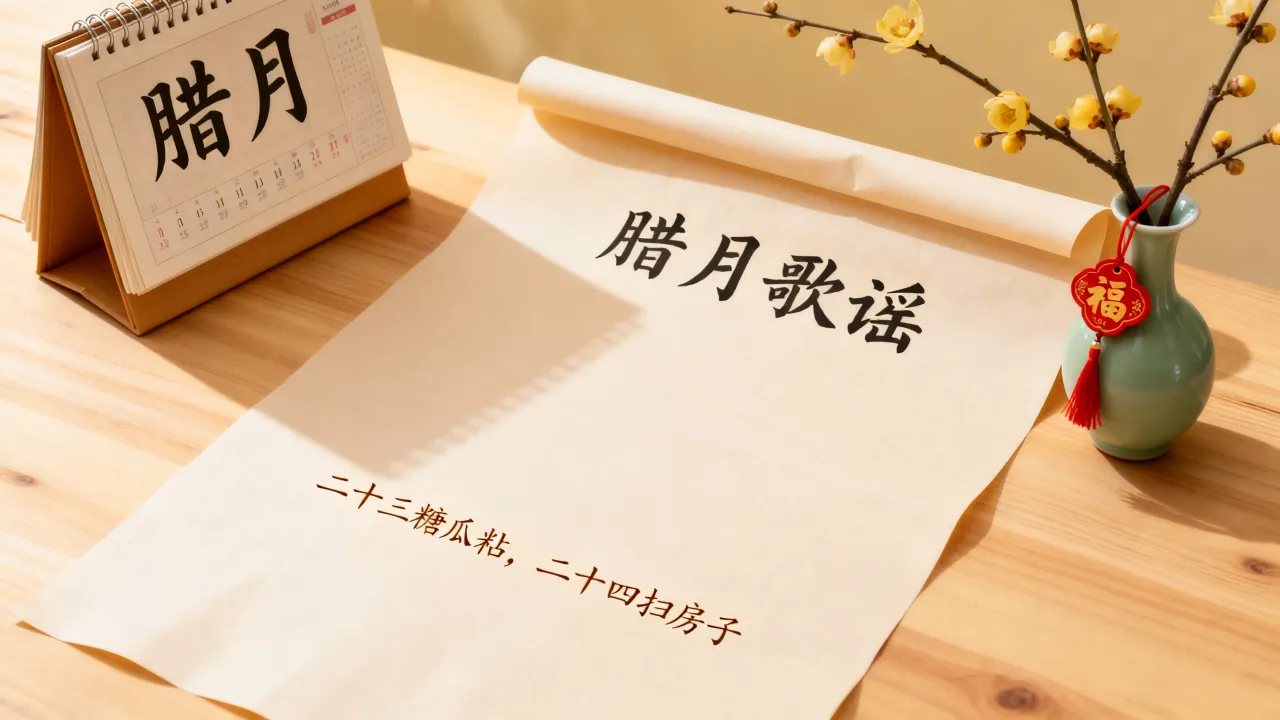 阴历12月歌是什么,腊月歌谣大全有哪些内容 阴历12月歌是什么,腊月歌谣大全有哪些内容