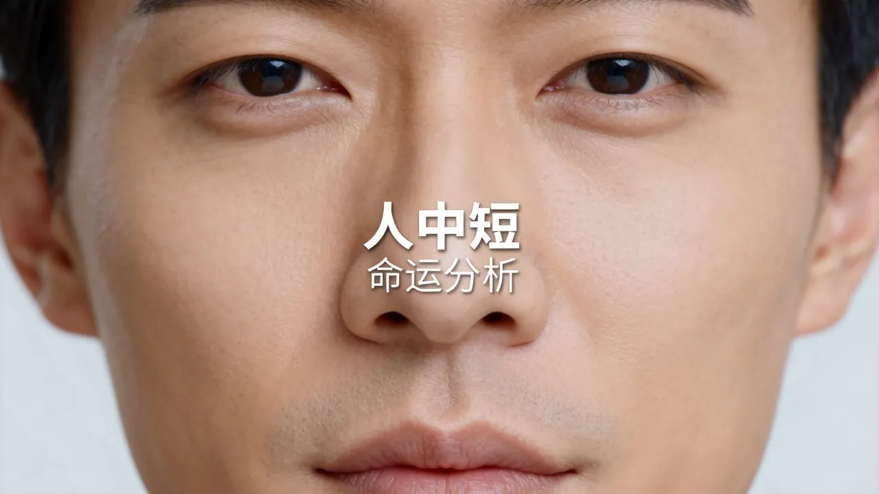 人中短命运怎么样，人中短的男人命运好不好？