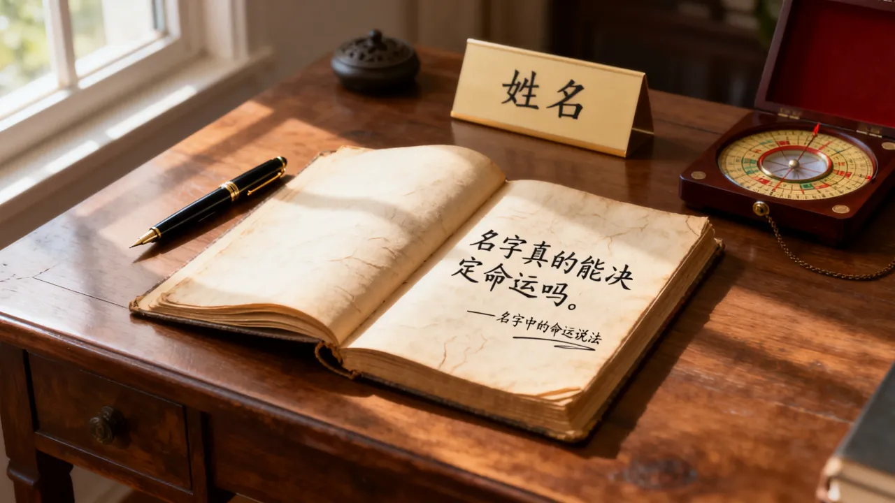 名字真的能决定命运吗，名字中命运有什么说法？