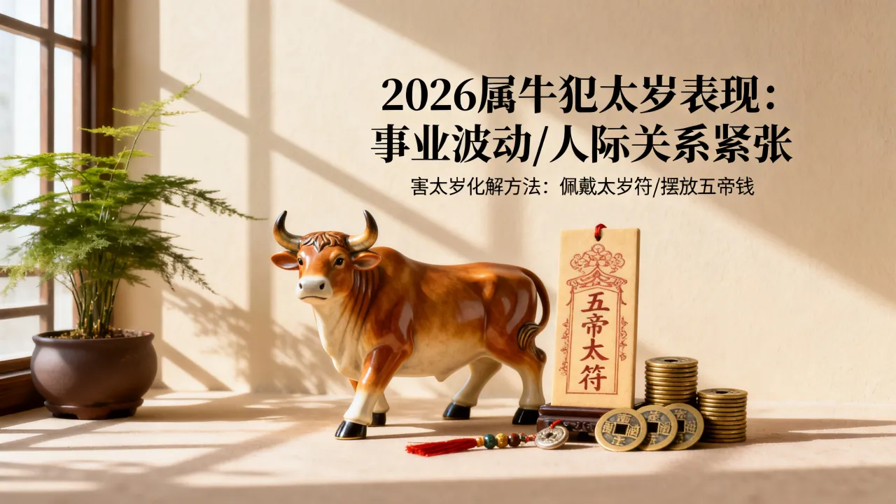 2026属牛犯太岁会有什么表现,害太岁如何化解? 2026属牛犯太岁会有什么表现,害太岁如何化解?