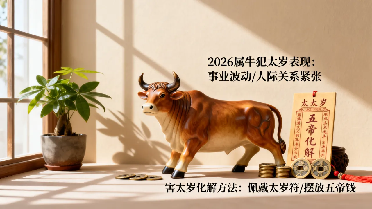 2026属牛犯太岁会有什么表现,害太岁如何化解? 2026属牛犯太岁会有什么表现,害太岁如何化解?