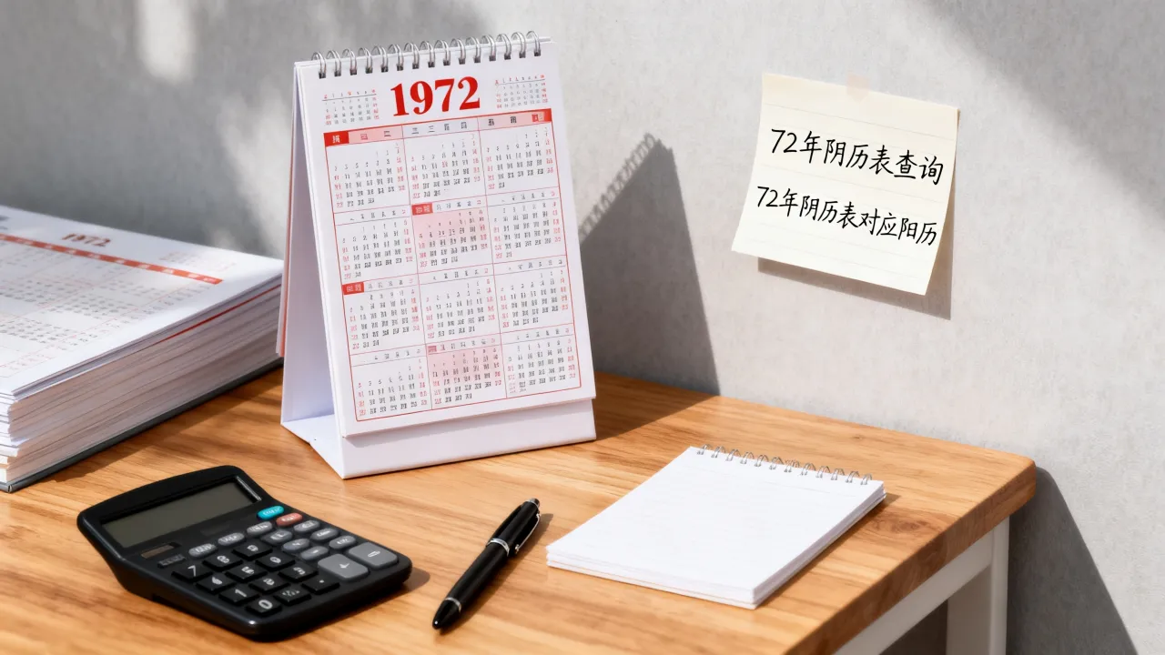 72年阴历表查询?,72年阴历表对应阳历怎么查? 72年阴历表查询?,72年阴历表对应阳历怎么查?