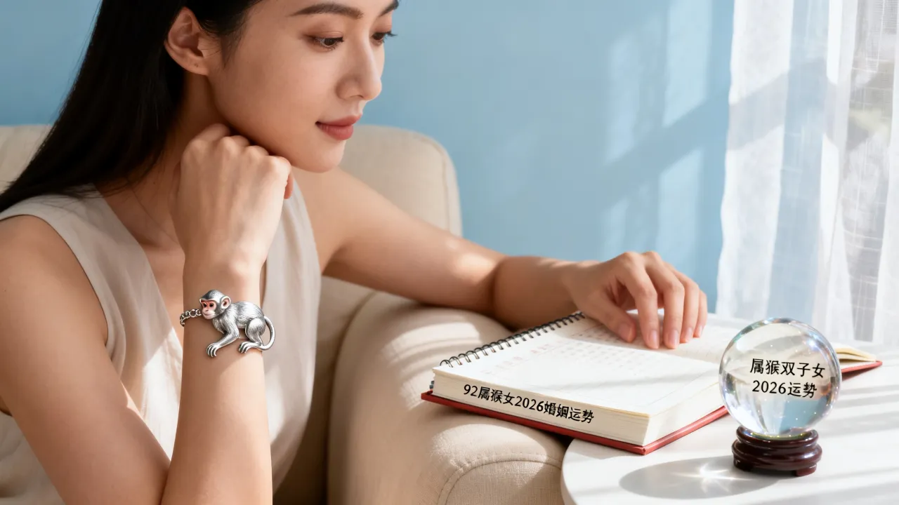 92属猴女2026婚姻运势如何，属猴双子女2026运势怎么样