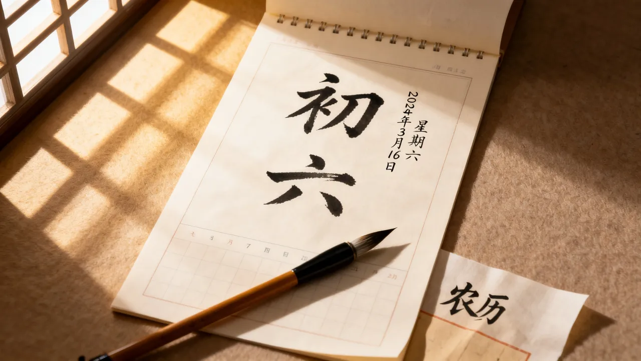 今天阴历是初六吗,农历今天初六是几月几号星期几? 今天阴历是初六吗,农历今天初六是几月几号星期几?
