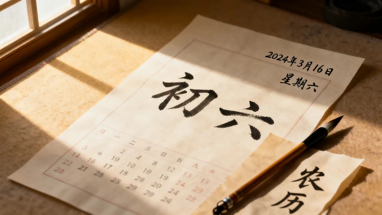 今天阴历是初六吗,农历今天初六是几月几号星期几? 今天阴历是初六吗,农历今天初六是几月几号星期几?