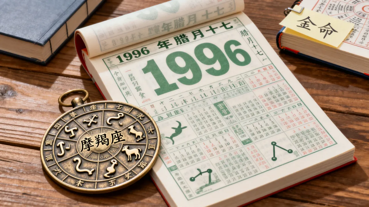 1996阴历腊月十七是什么星座,1996腊月十七出生是什么命 1996阴历腊月十七是什么星座,1996腊月十七出生是什么命