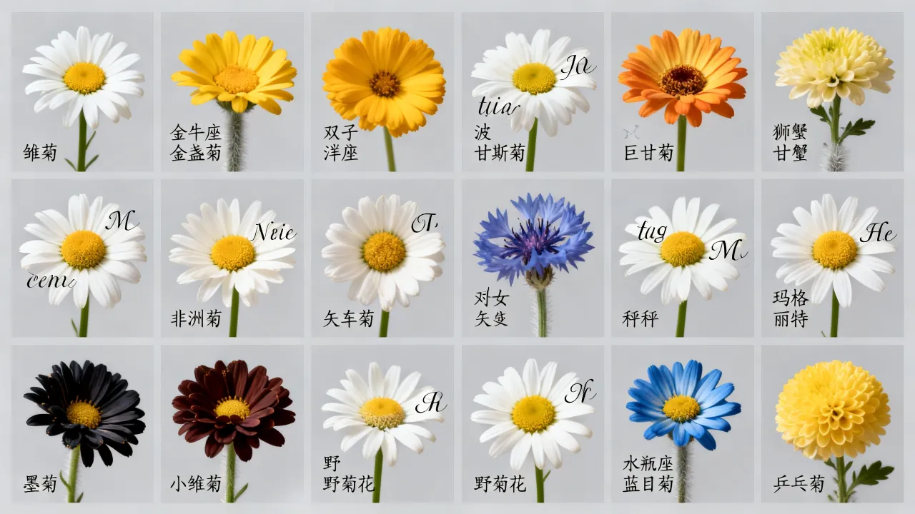 十二星座对应什么菊花，十二星座各是什么菊花？