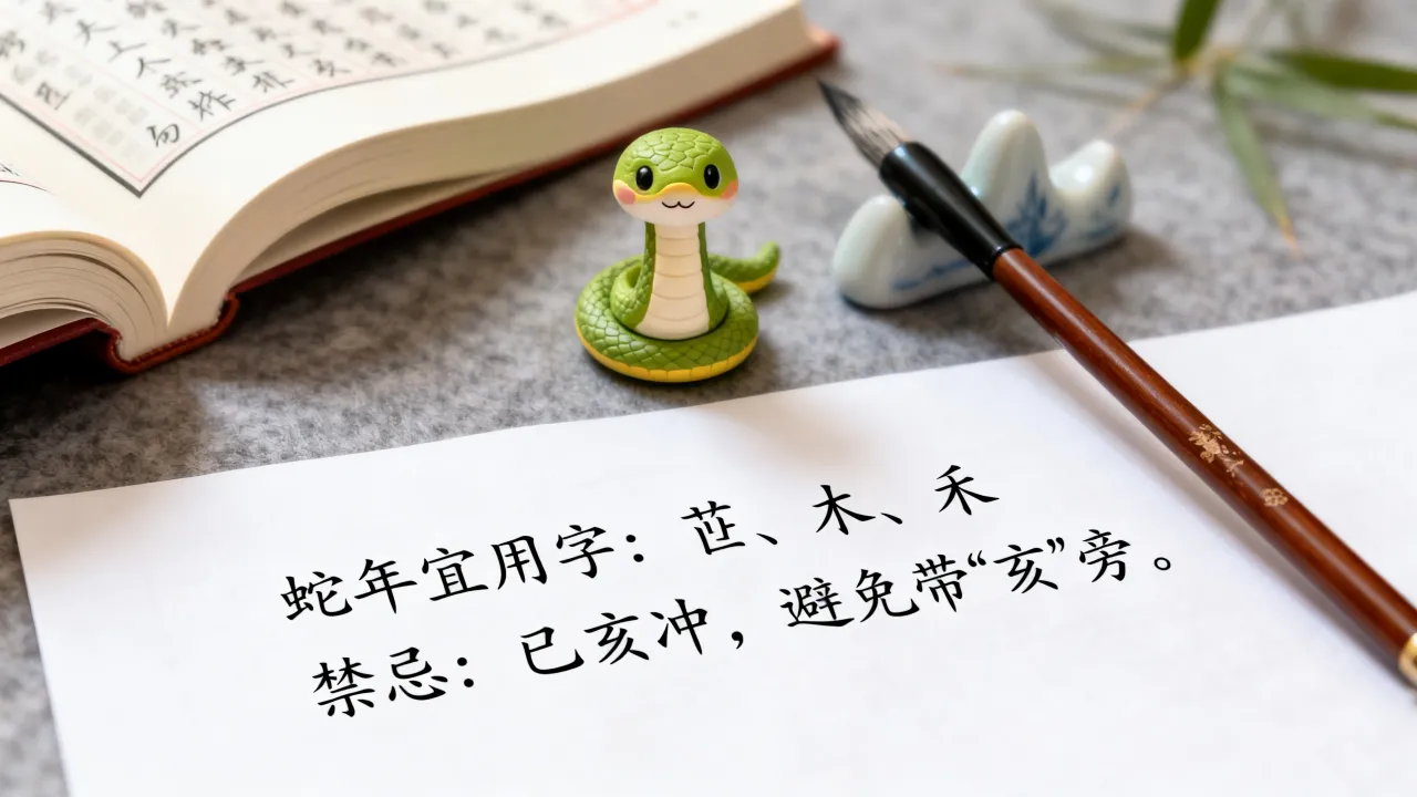 蛇宝宝小孩起名怎么样，蛇年出生的宝宝取名有哪些禁忌和宜用字