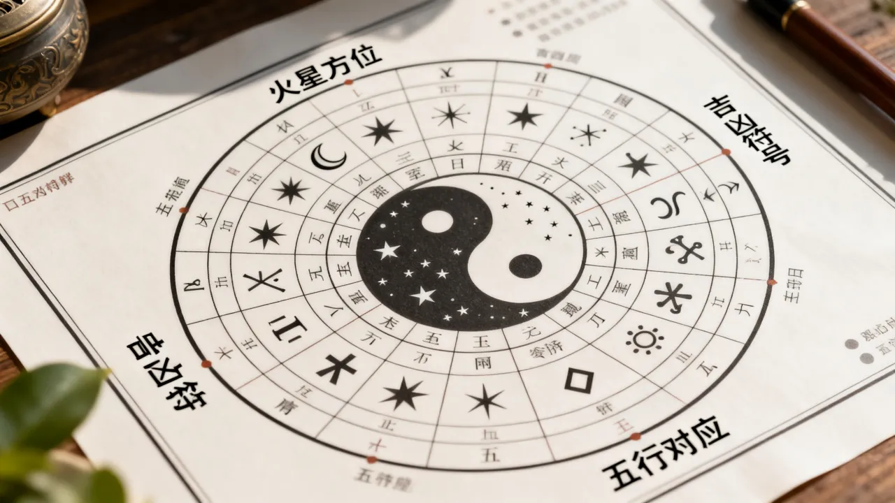 怎么看火星吉凶详解图？火星吉凶详解图怎么看